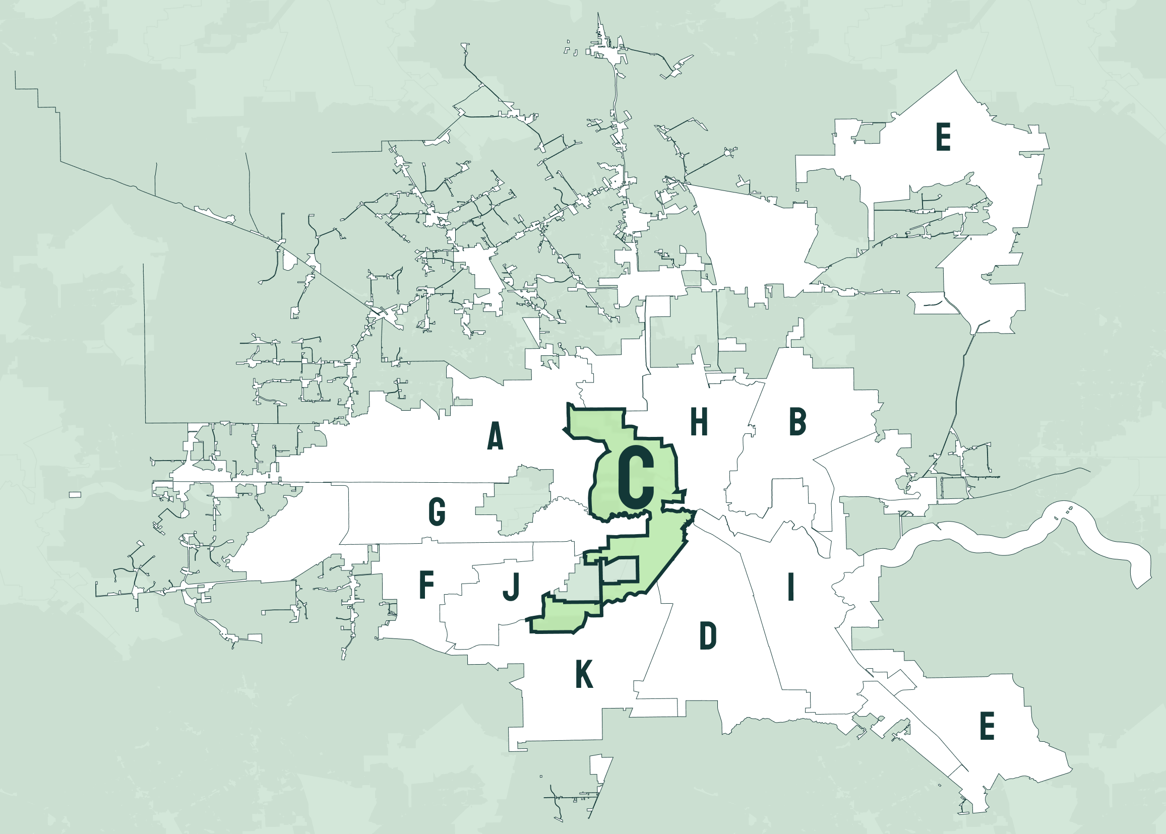 Houston City Council District C: Heights, Montrose, Meyerland, and more